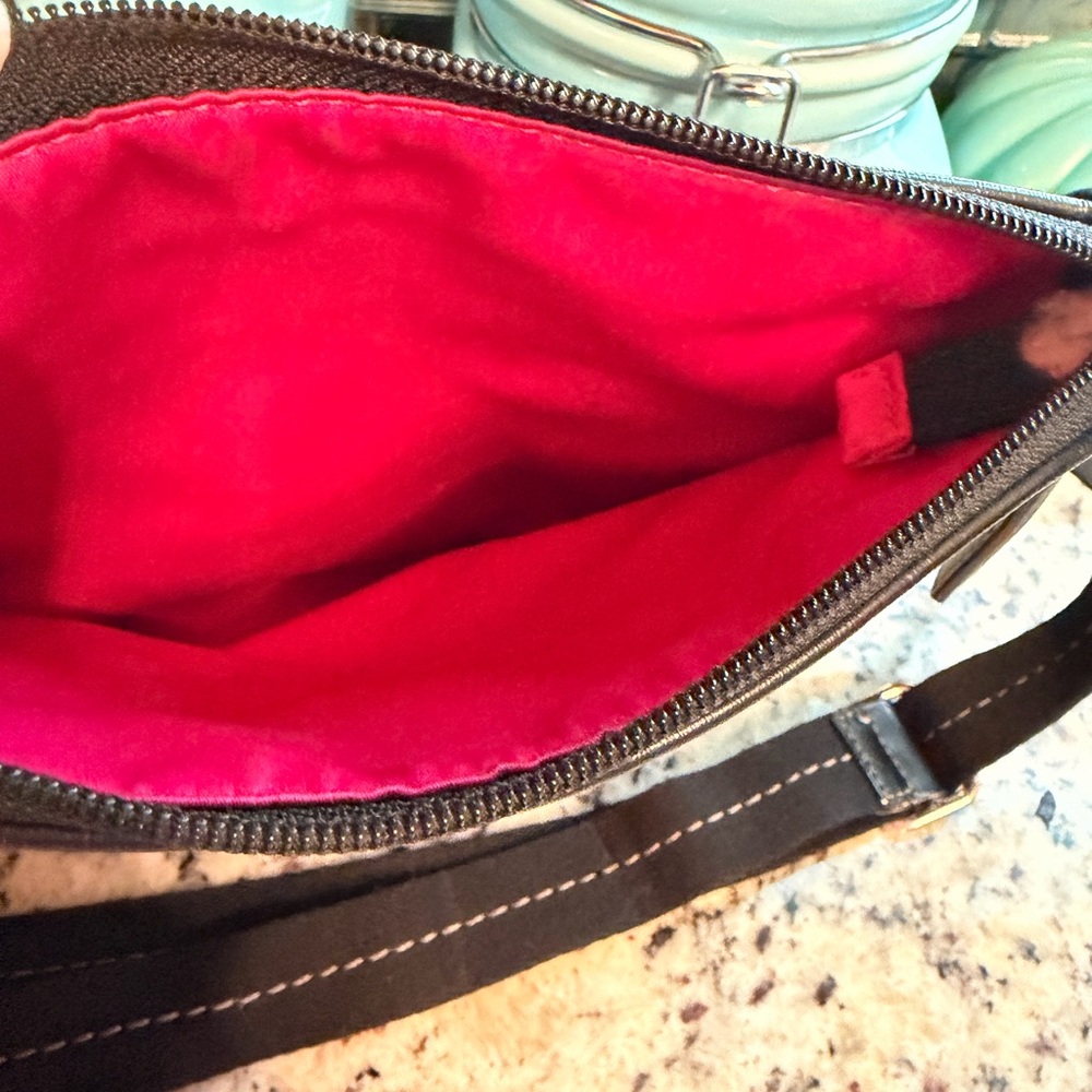 Coach Poppy Tartan Plaid Crossbody Bag - Picture 7 of 7